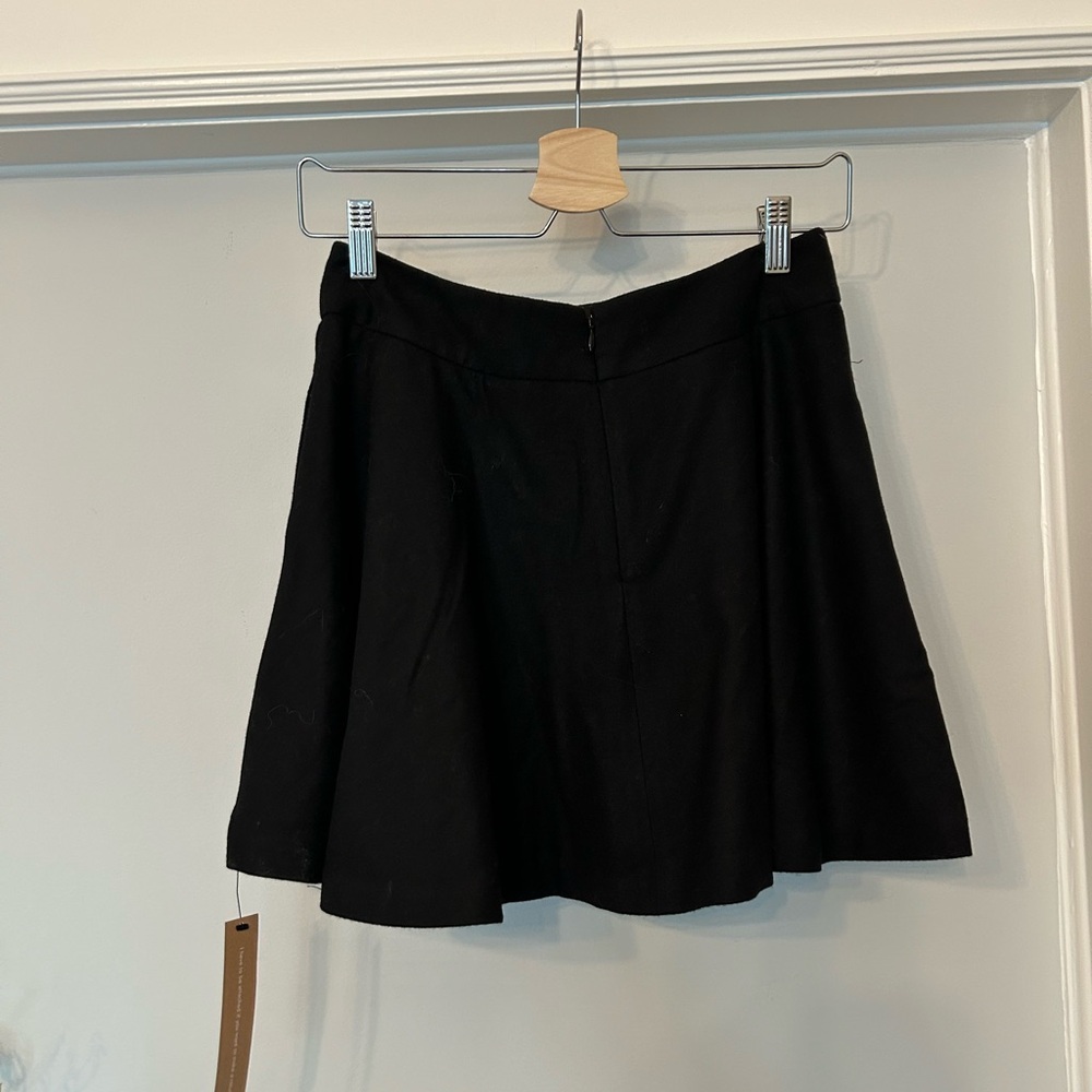 NWT Reformation Dakota Wool Skirt, Black, size 4 - Picture 8 of 8